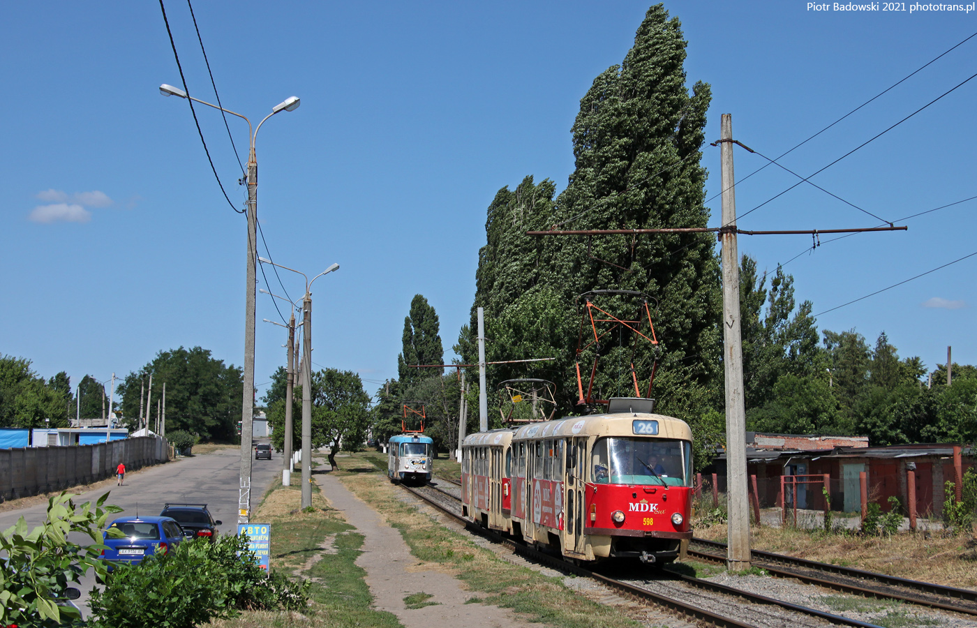 Tatra T3SU #598