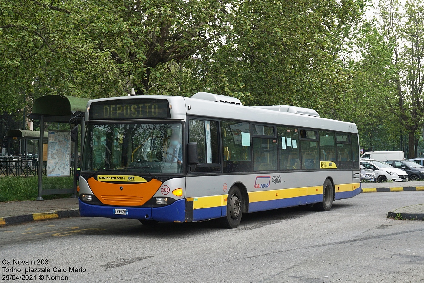 Scania CN94UB #203